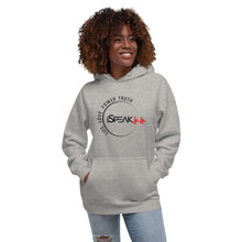 Load image into Gallery viewer, iSpeak Lyfe Crescent Unisex Drawstring Hoodie