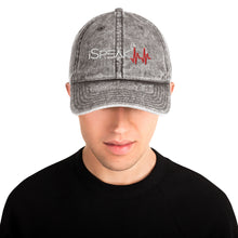 Load image into Gallery viewer, iSpeak Lyfe Vintage Cotton Twill Cap