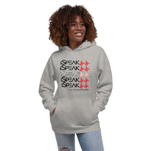 Load image into Gallery viewer, iSpeak Lyfe on REPEAT Unisex Hoodie