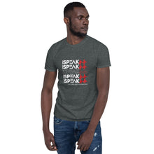 Load image into Gallery viewer, iSpeak Lyfe on REPEAT Unisex T-Shirt