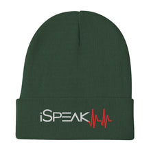Load image into Gallery viewer, iSpeak Lyfe Embroidered Beanie