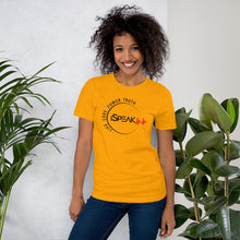 Load image into Gallery viewer, iSpeak Lyfe Crescent Unisex T-Shirt