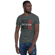 Load image into Gallery viewer, iSpeak Lyfe on REPEAT Unisex T-Shirt