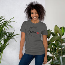 Load image into Gallery viewer, iSpeak Lyfe Crescent Unisex T-Shirt