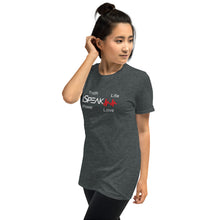 Load image into Gallery viewer, iSpeak Lyfe Splat Unisex T-Shirt