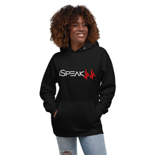 Load image into Gallery viewer, iSpeak Lyfe Signature Unisex Drawstring Hoodie
