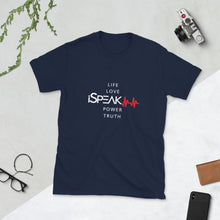 Load image into Gallery viewer, iSpeak Lyfe Unisex T-Shirt
