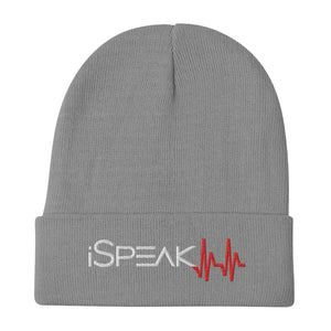 iSpeak Lyfe Embroidered Beanie