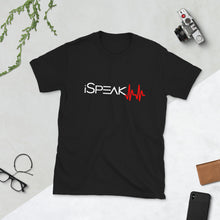 Load image into Gallery viewer, iSpeak Lyfe Signature Unisex T-Shirt
