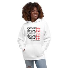 Load image into Gallery viewer, iSpeak Lyfe on REPEAT Unisex Hoodie
