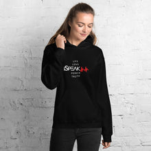 Load image into Gallery viewer, iSpeak Lyfe Unisex Hoodie
