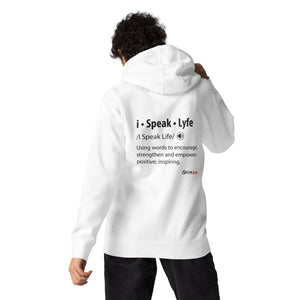 iSpeak Lyfe Unisex Drawstring Hoodie