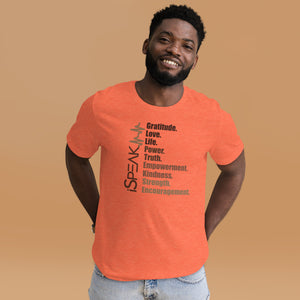 iSpeak Lyfe Unisex T-shirt