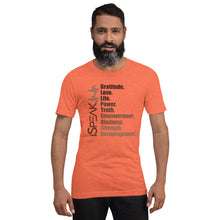 Load image into Gallery viewer, iSpeak Lyfe Unisex T-shirt
