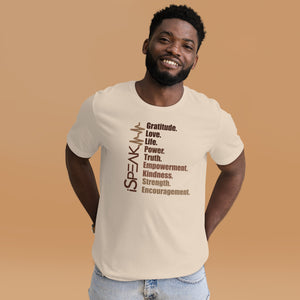 iSpeak Lyfe Unisex T-shirt