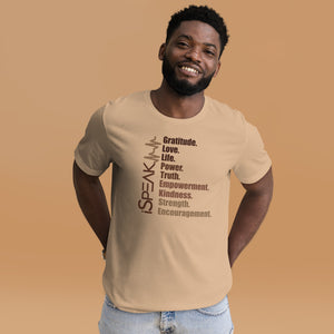 iSpeak Lyfe Unisex T-shirt