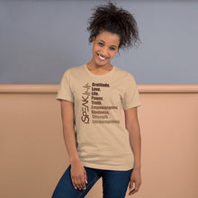 Load image into Gallery viewer, Melaninated iSpeak Lyfe Unisex T-shirt
