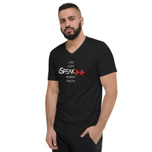 Load image into Gallery viewer, iSpeak Lyfe Unisex V-Neck
